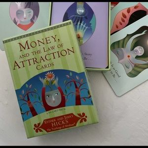 Money and The Law of Attraction Cards by Esther & Jerry Hicks, 50 Card Deck